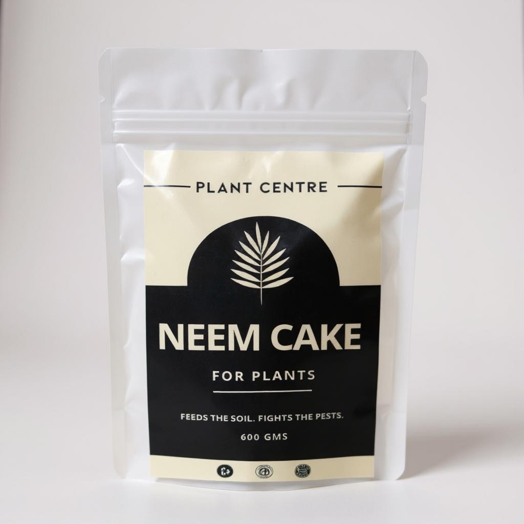 Neem Cake. Feeds the soil. Fights the pests