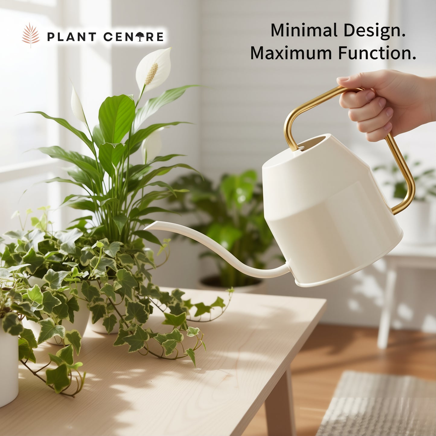 IKEA Watering Can | Minimalist Metal Watering Can for Indoor & Outdoor Plants | Plant Centre