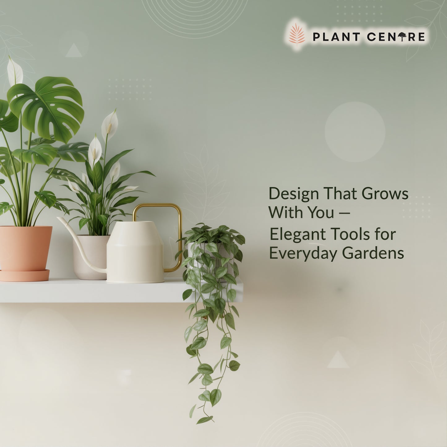 IKEA Watering Can | Minimalist Metal Watering Can for Indoor & Outdoor Plants | Plant Centre