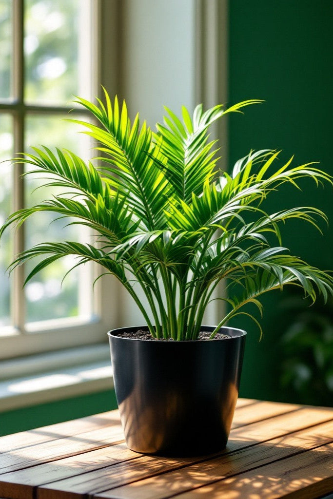 Small parlor palm for home or office decor