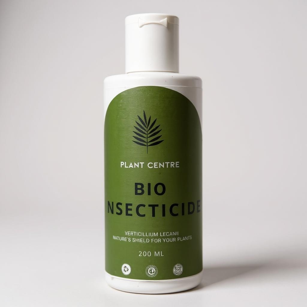 Bottle of Plant Centre Bio Insecticide on a white background