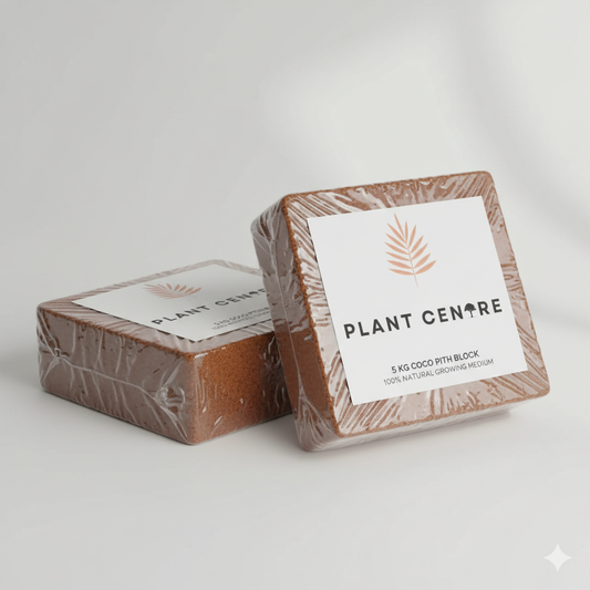 Cocopith 5 Kg Block Low EC | Premium Coconut Coir for Indoor Plants and Gardening