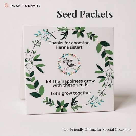 Seed Packet Return Gifts | Eco-Friendly Planting Gift for Special Occasions